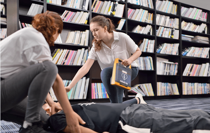 automated-external-defibrillator-outside-hospital